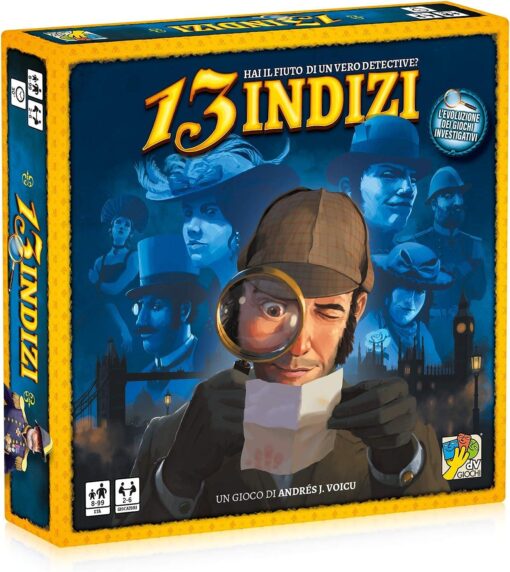 13 Indizi - Gioco di Investigazione Giochi Da Tavolo DV Giochi