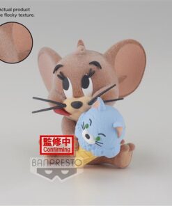 18695  -tom E Jerry - Fluffy Puffy - Jerry - Figura 9cm Figures