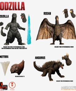 5 Points Xl Godzilla Destroy Monster S.1 Action Figura Mezco Toys