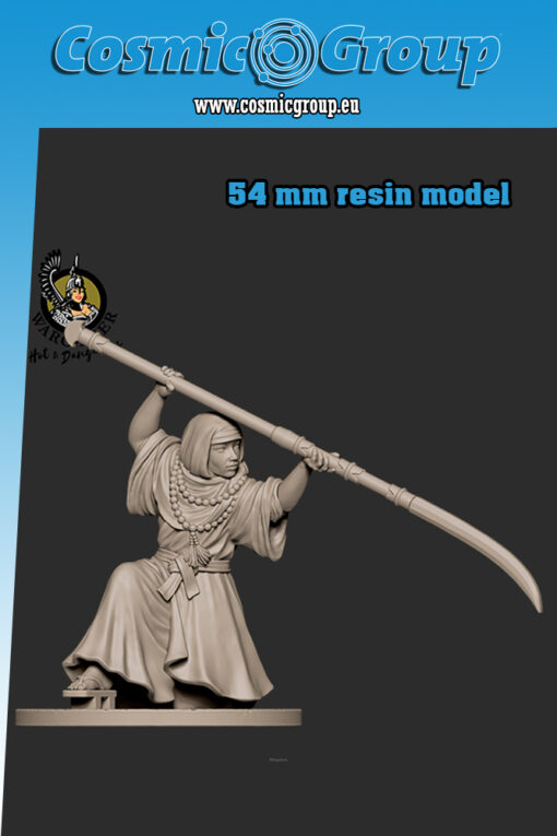 54 Mm Misaki The Warrior-nun Miniature E Modellismo Hot E Dagerous