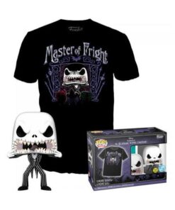 63628 - Disney: The Nightmare Before Christmas - Pop Funko & Tee - Jack Skellington 9cm (t-shirt S) Funko Gadget