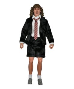 Ac/dc Clothed Action Figura Angus Young (highway To Hell) 20 Cm Neca