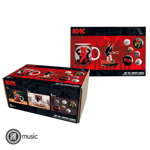 Ac/dc - Pck Mug320ml + Acryl® + Badge Pack "mix"