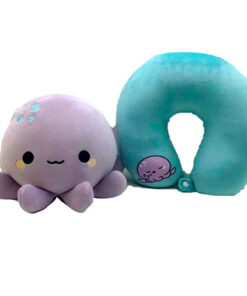 Adoramals Octopus Swapseazzz Da Viaggio Cuscino + Peluche Puckator