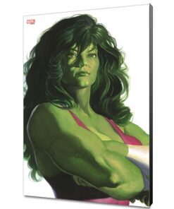 ALEX ROSS SHE HULK WOOD PANEL POSTER SEMIC