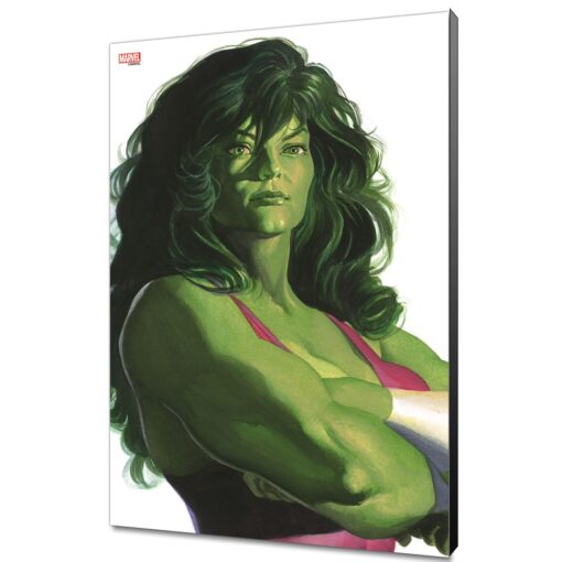 ALEX ROSS SHE HULK WOOD PANEL POSTER SEMIC