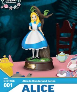 Alice In Wonderland Mini Diorama Stage Pvc Statua Alice 10 Cm Beast Kingdom Toys