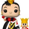 Alice nel Paese delle Meraviglie 70° Anniversario Disney Funko POP Vinile Figura Regina con Re 9 cm