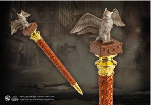 Animali Fantastici Penna Con Figura Thunderbird In Cima Noble Collection