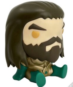 Aquaman Salvadanaio Aquaman Chibi 15 Cm Plastoy