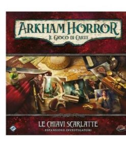 Arkham Horror - Lcg - Le Chiavi Scarlatte - Espansione Investigatori Giochi Da Tavolo