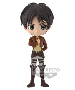 Attack On Titan Eren Yeager Ver.a  Q Posket Figura 14cm Banpresto