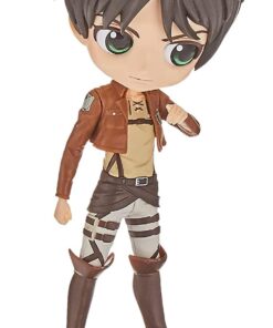 Attack On Titan Eren Yeager Ver.a Q Posket Figura 14cm Banpresto