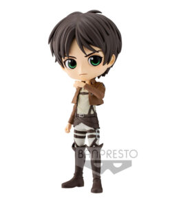 Attack On Titan Eren Yeager Ver.b Q Posket Figura 14cm Banpresto