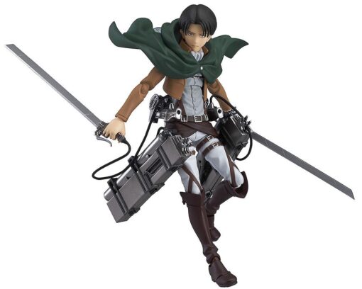 Attack On Titan Figma Action Figura Levi 14 Cm Max Factory