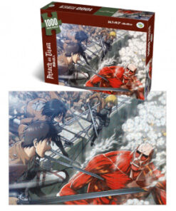 ATTACK ON TITAN JIGSAW PUZZLE PUZZLE DO NOT PANIC GAMES