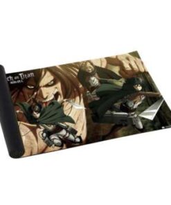 ATTACK ON TITAN PLAYMAT ATTACK TITAN TAPPETINO DA GIOCO DO NOT PANIC GAMES