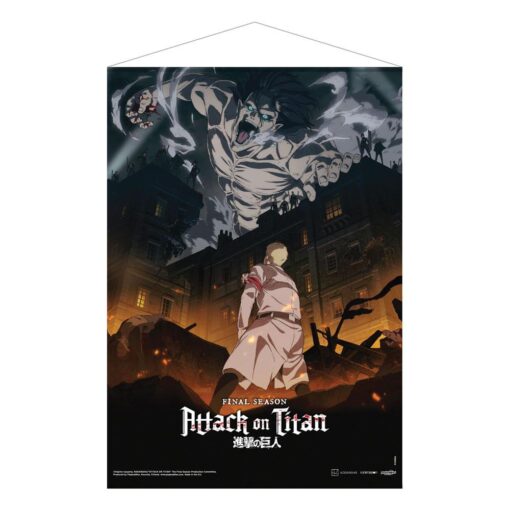 Attack On Titan: The Final Season Wallscroll Part 1 Key Visual 1 50 X 70 Cm POPbuddies