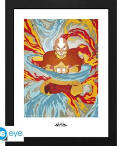 AVATAR - Framed print "Aang Avatar State" (30x40)