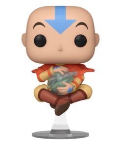 Avatar The Last Airbender Pop! Animation Vinile Figura Aang Floating 9 Cm Funko