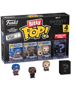 Avengers Bitty Funko Pop Figura Captain America Nick Fury Thor + Sorpresa 2