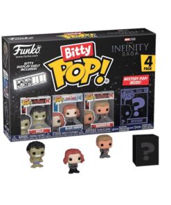 Avengers Bitty Funko Pop Figura Hulk Black Widow Hawkeye + Sorpresa 2