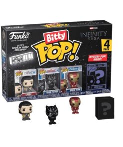 Avengers Bitty Funko Pop Figura Loki Black Panther Iron Man + Sorpresa 2