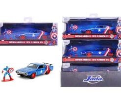 Avengers Diecast Model 1/32 1971 Plymouth GTX Captain America Jada Toys