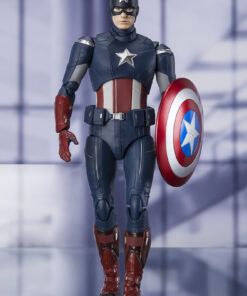 Avengers Endgame Statua Capitan America Tamashii Nations S.H. Figura 17 cm Bandai