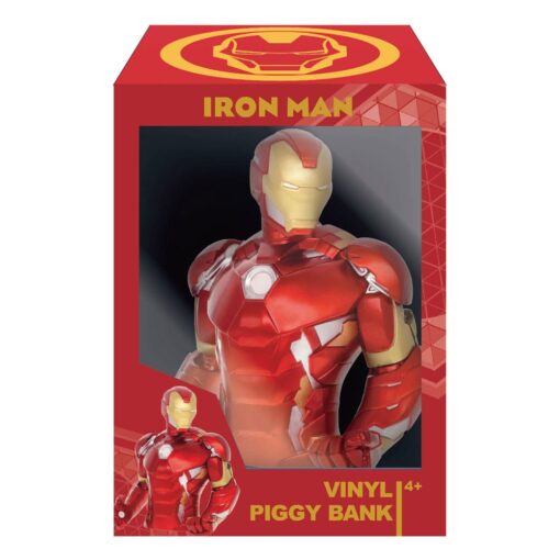 Avengers Figural Bank Deluxe Box Set Iron Man Busto Con Figure Int.