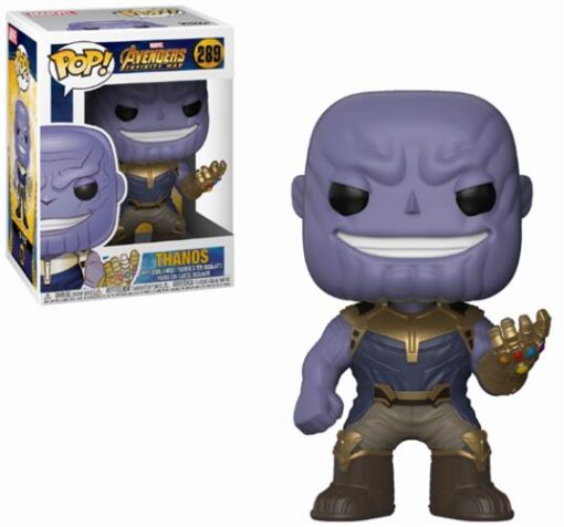 Avengers Infinity War - Pop Funko Vinile Figura 289 Thanos 9cm Funko Figures