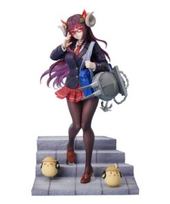 Azur Lane Pvc Statua 1/7 Suruga Straightfaced Model Student Ver. 25 Cm Furyu