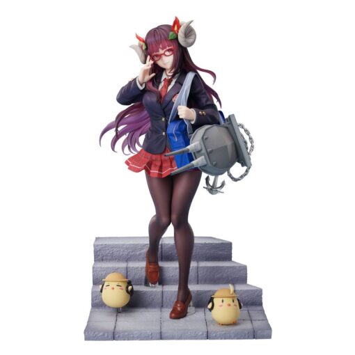 Azur Lane Pvc Statua 1/7 Suruga Straightfaced Model Student Ver. 25 Cm Furyu