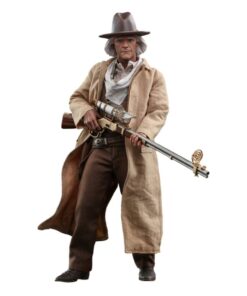 Back To The Zukunft Iii Movie Masterpiece Action Figura 1/6 Doc Brown 32 Cm Hot Toys