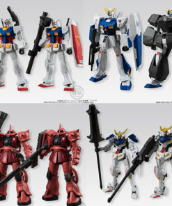 Gundam Shokugan Universal Unit Display (10) Kit Mini Figura Bandai