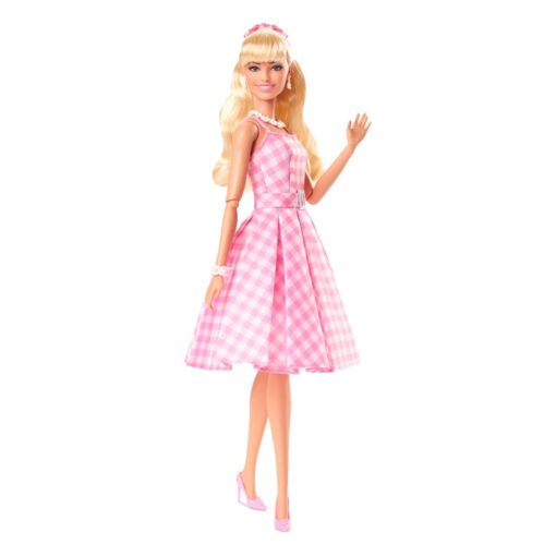 Barbie The Movie Bambola Barbie In Pink Gingham Dress Mattel