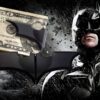 Batman Batarang Fermasoldi Pieghevole con Clip Nero Noble Collection