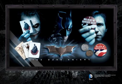 Batman Il Cavaliere Oscuro Set da Collezione Box Espositivo Noble Collection