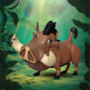 BEAST KINGDOM MINI DISNEY BEST FRIEND PUMBAA MINI FIGURA