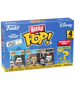 Bitty POP Disney - Goofy Chip e Minnie e Personaggio a sorpresa Funko