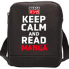 BORSELLO KEEP CALM READ MANGA ANIME - ACCESSORI