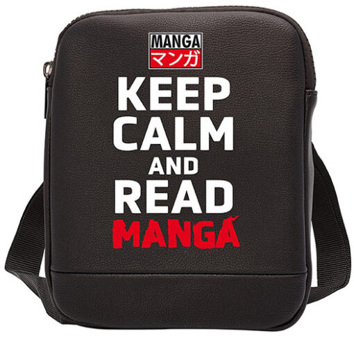 BORSELLO KEEP CALM READ MANGA ANIME - ACCESSORI