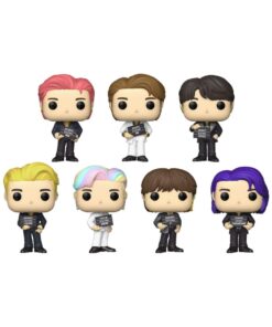 Bts Pop! Rocks Vinile Figures 7-pack Butter 9 Cm Funko