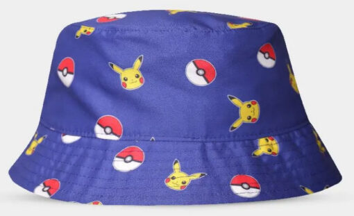 CAP BUCKET POKEMON PIKACHU & POKEBALL - ABBIGLIAMENTO