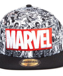 Cap Marvel Classic Red E White Logo Cappellini - Gadget