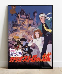 CASTLE OF CAGLIOSTRO WOOD PANEL POSTER SEMIC