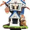 Chip e Chop Disney Figura Casa sull'Albero Diorama 16 cm Beast Kingdom