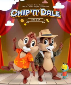 Chip 'n Dale: Rescue Rangers Dynamic 8ction Heroes Action Figures 1/9 Chip & Dale 10 Cm Beast Kingdom Toys