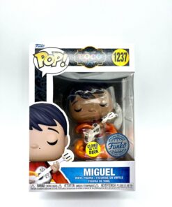 Coco Funko Pop! Disney Vinile Figura Miguel con Chitarra Luminoso 9 Cm