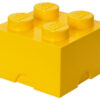 CONTENITORE LEGO BRICK 4 GIALLO GADGET